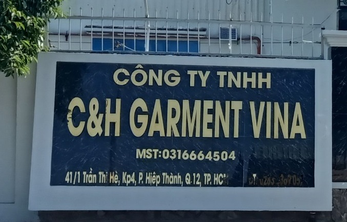 CTY TNHH C&H GARMENT VINA