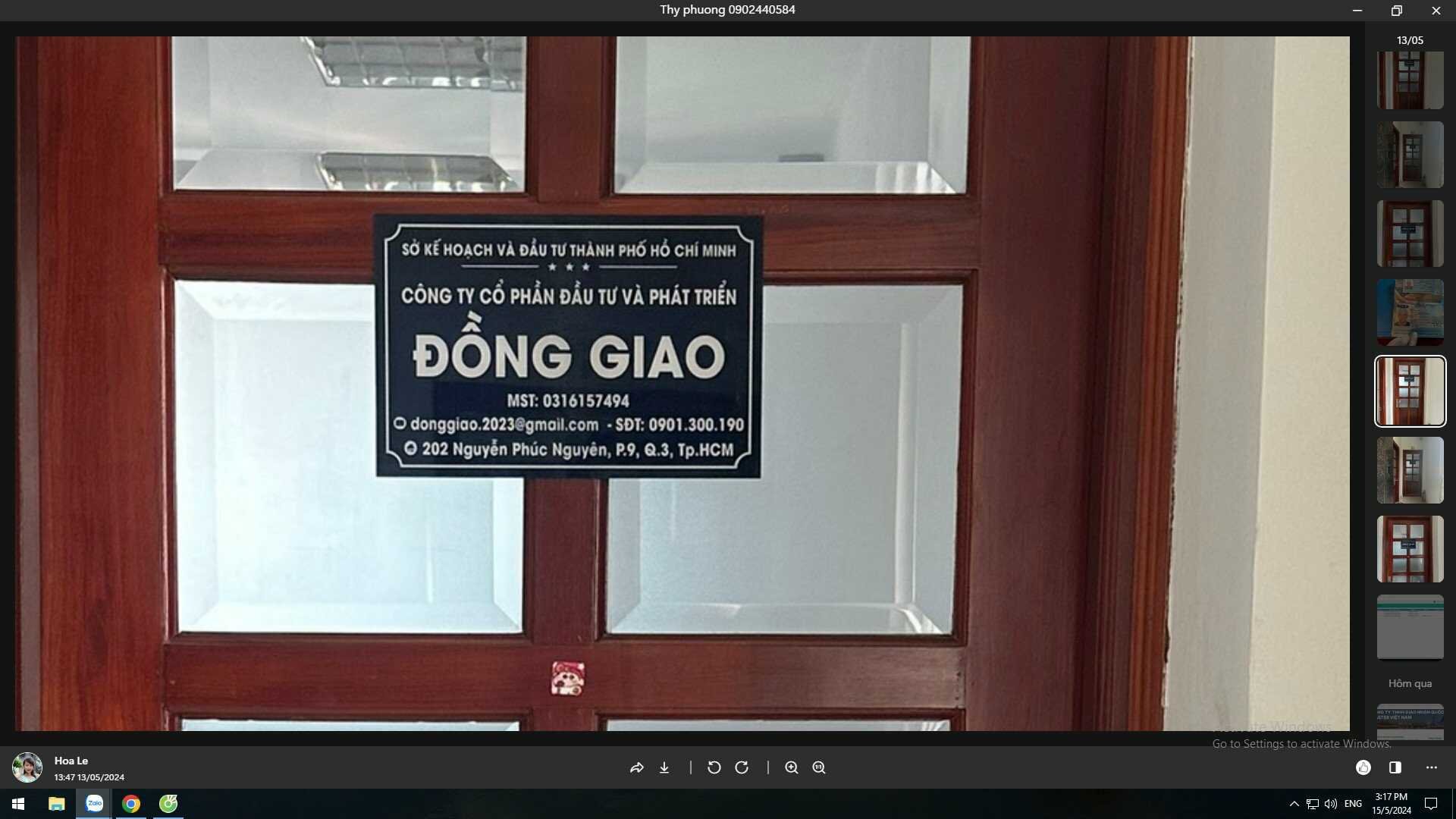 CÔNG TY CỔ PHẦN ĐẦU TƯ VÀ PHÁT TRIỂN ĐỒNG GIAO