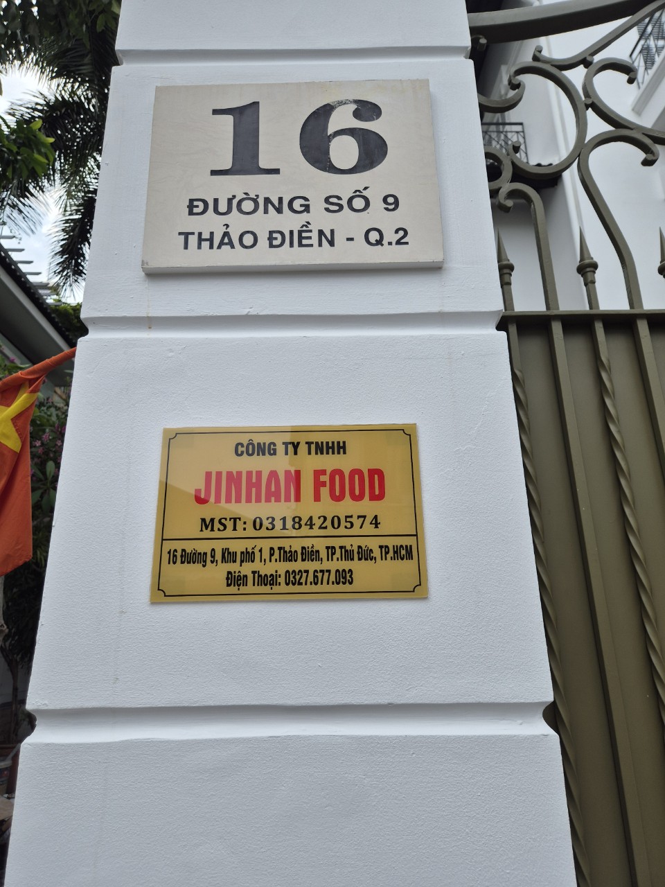 CÔNG TY TNHH JINHAN FOOD